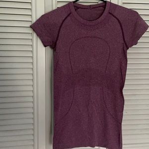 Lululemon Dark Purple Workout Top
